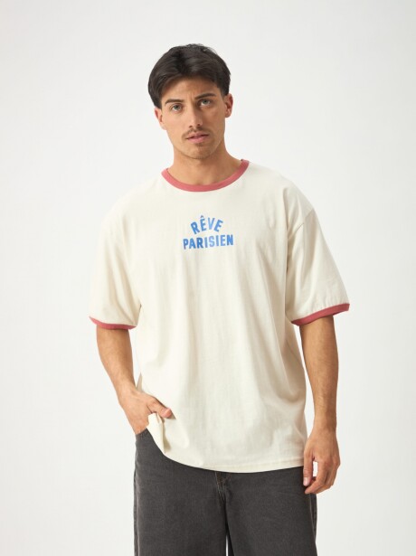 REMERA PARISIEN CRUDO