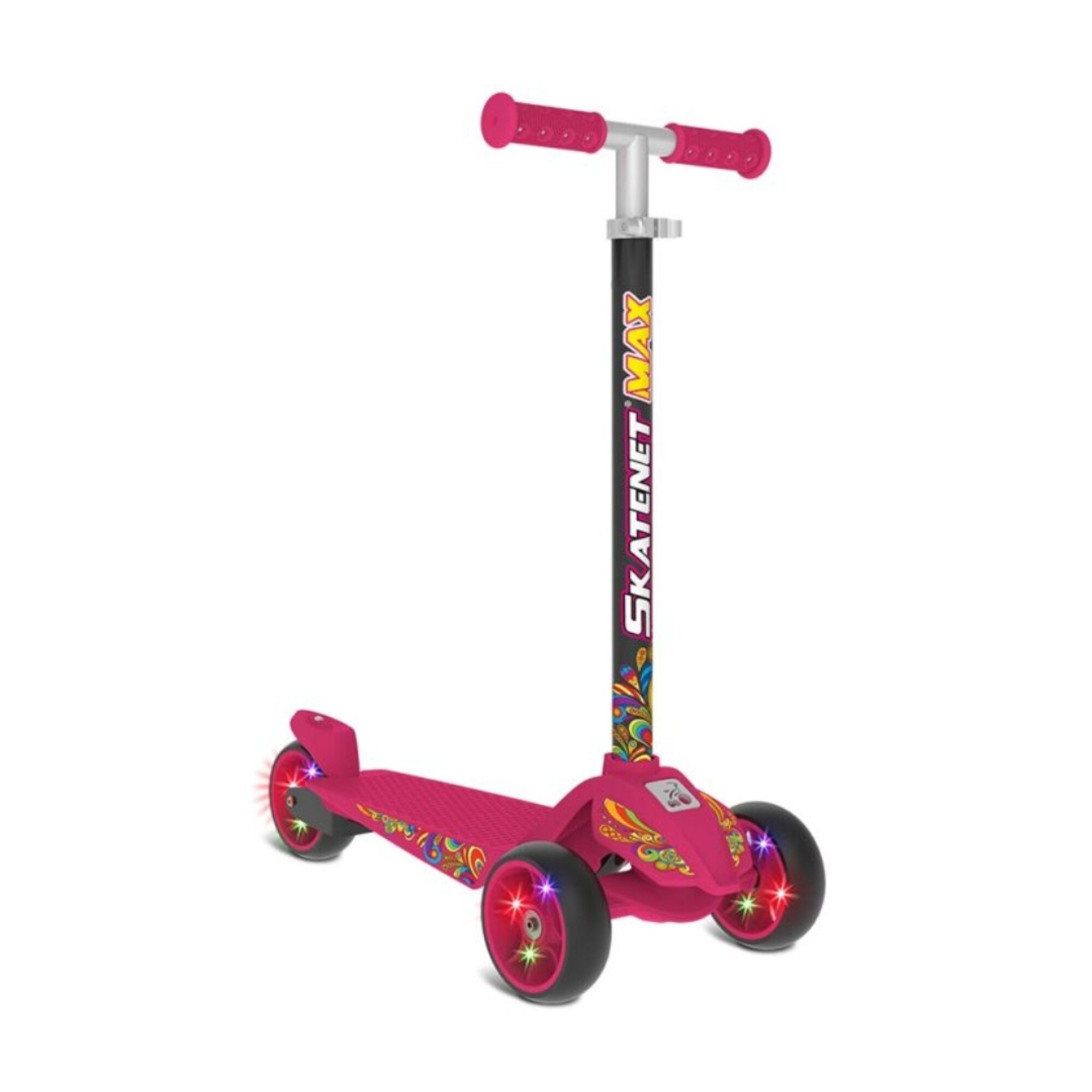 Скейтборд Skatenet Max, розовый, 1591