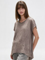Blusa Marixa Taupe Claro