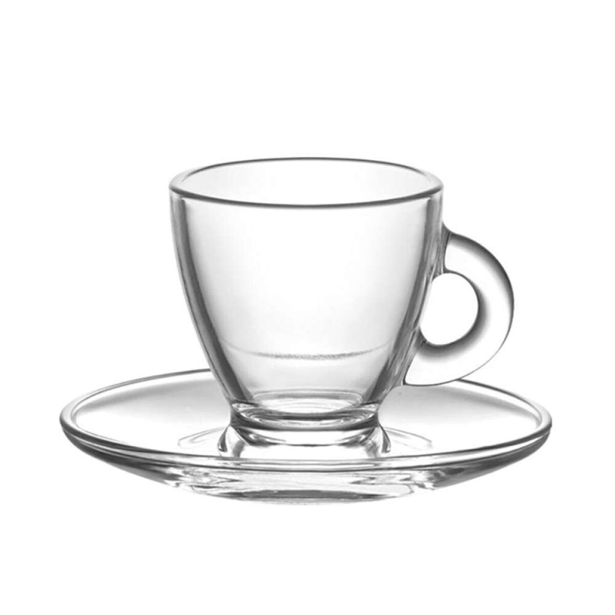 Set 6 Tazas Espresso C/Plato Lav - 95Cc Roma 