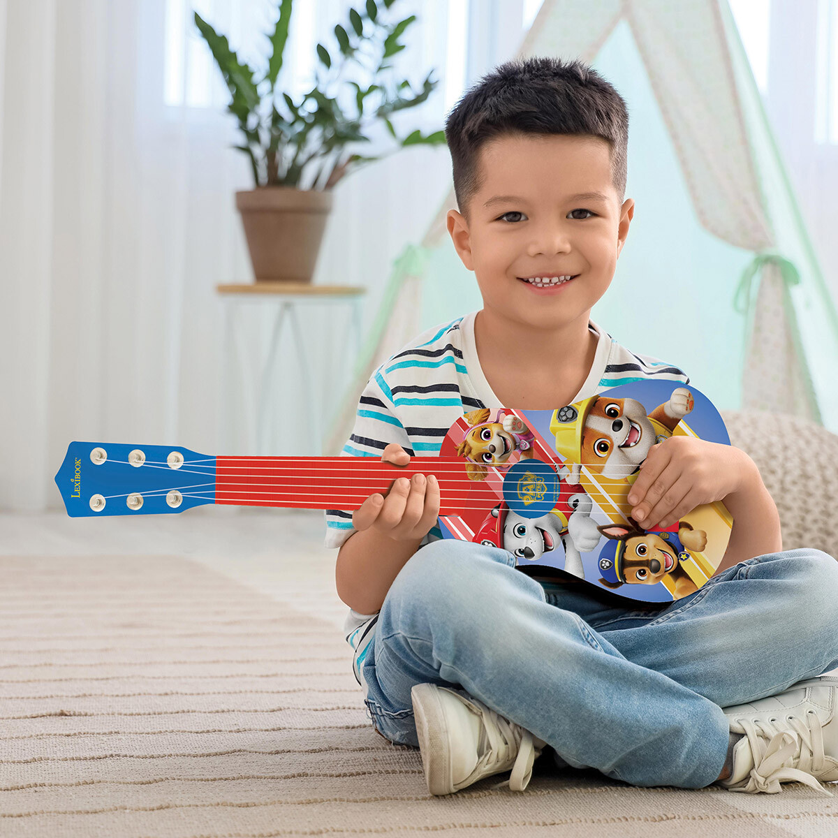 Guitarra Infantil Plástica Lexibook 53 cm - Paw Patrol 