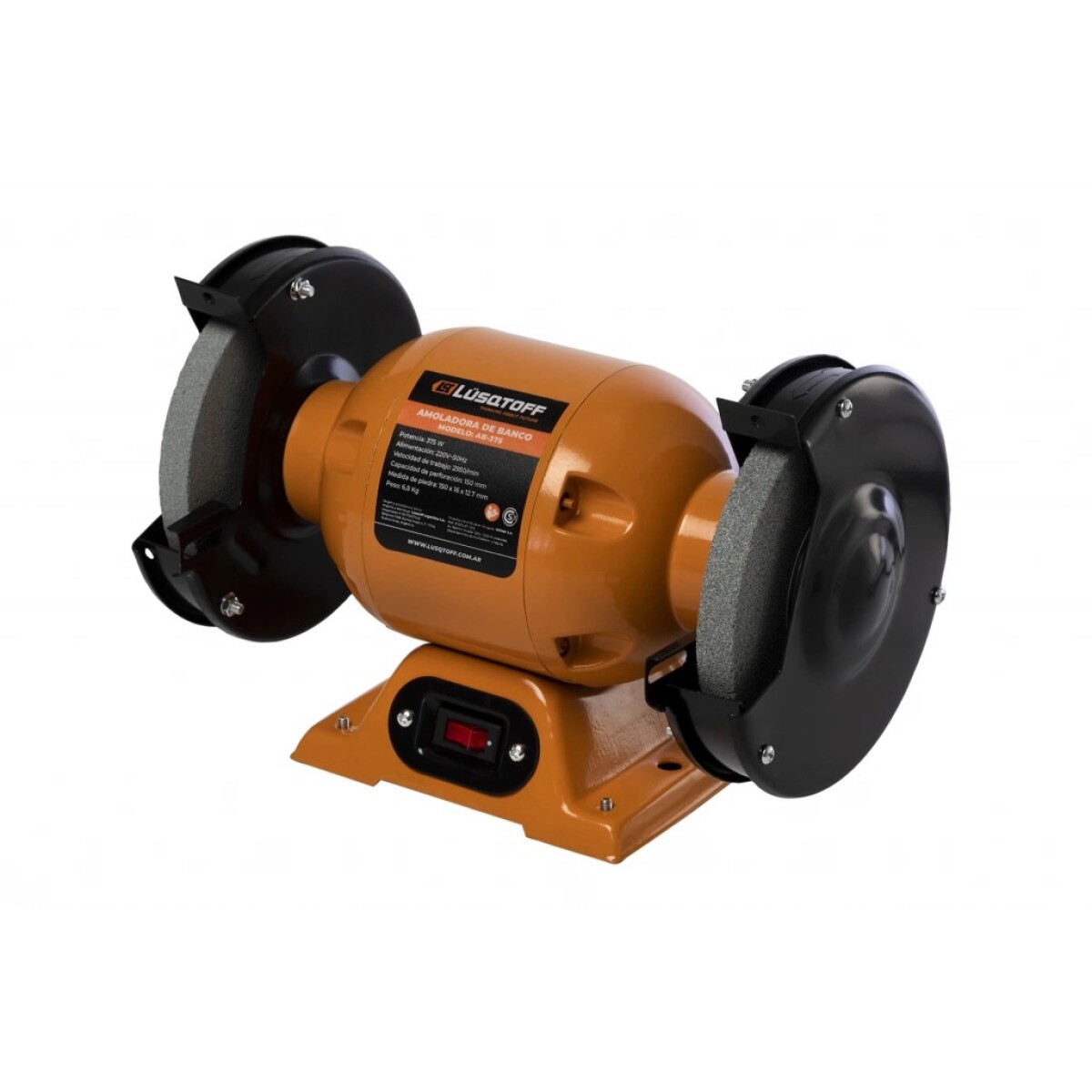 AMOLADORA D/BANCO LUSQTOFF 375W 6" AB-375 