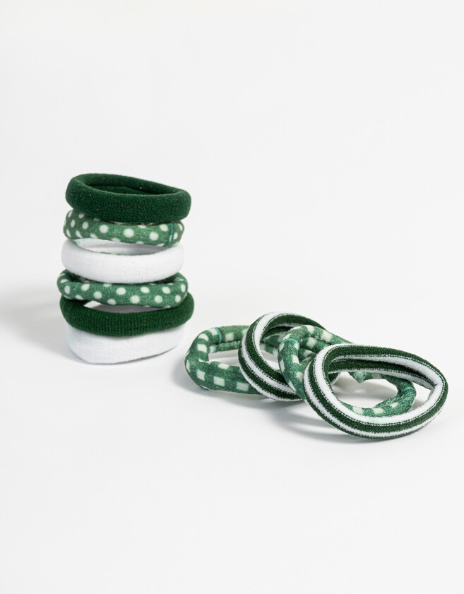 Gomitas Elásticas Sets Set por 10 Set De Gomitas "back To School" - Combinacion Bicolor