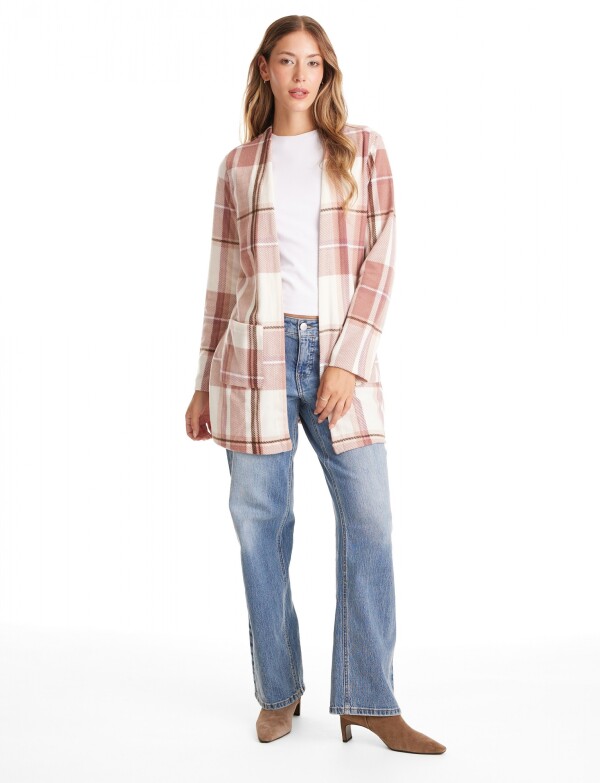 Cardigan Cozy ROSA/MULTI