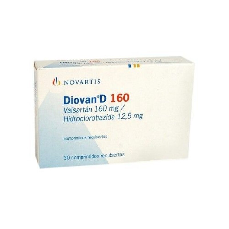 Diovan D 160 mg x 30 comprimidos Diovan D 160 mg x 30 comprimidos