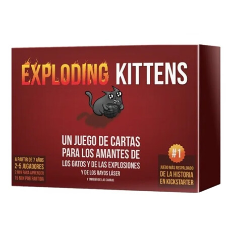 Juego De Mesa Exploding Kittens +7 001