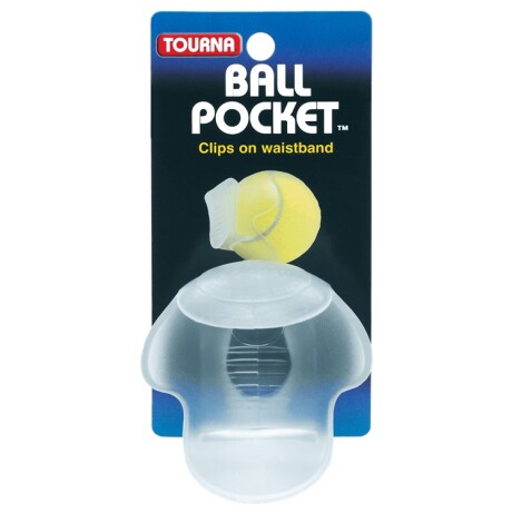 Sujetador Para Pelota De Tenis Tourna Paddle Ball Pocket Clear Transparente