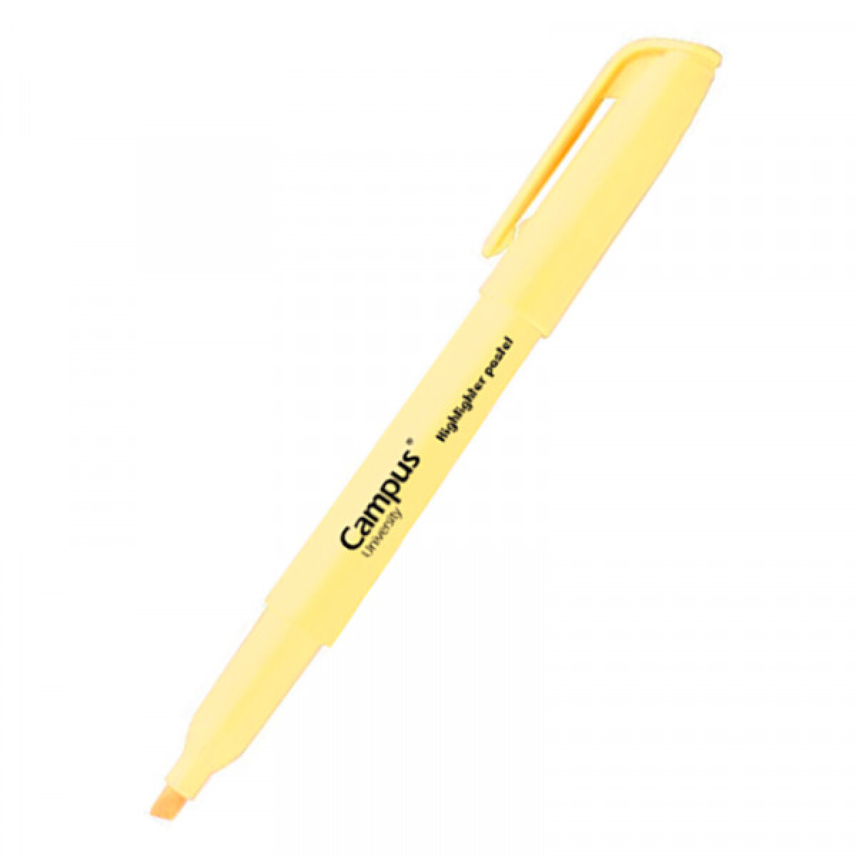 Resaltador Fino Campus Unidad Pastel Amarillo 