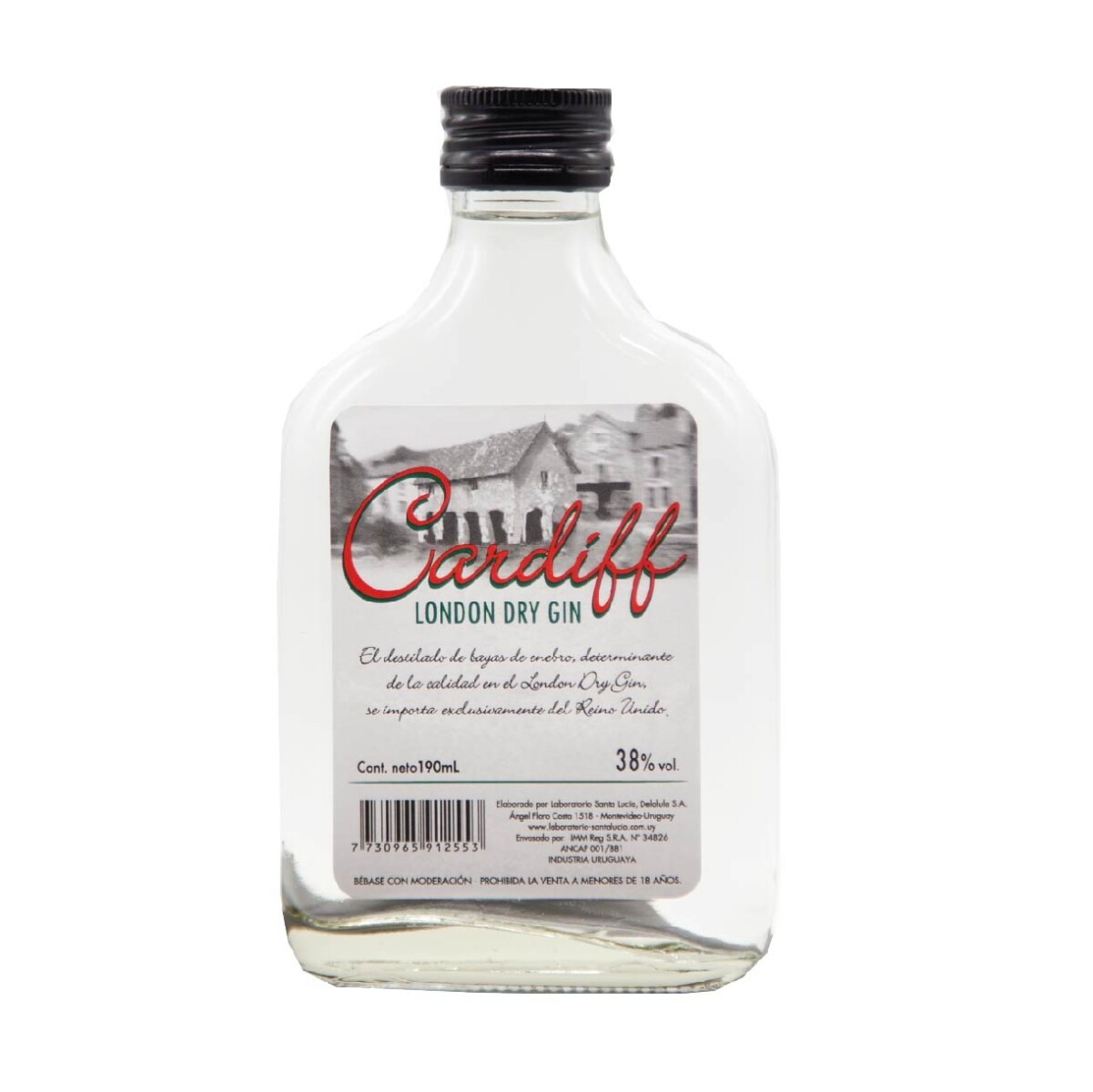 GIN CARDIFF 190ML 