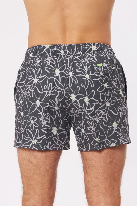 SHORT GAEA RUSTY Gris Oscuro