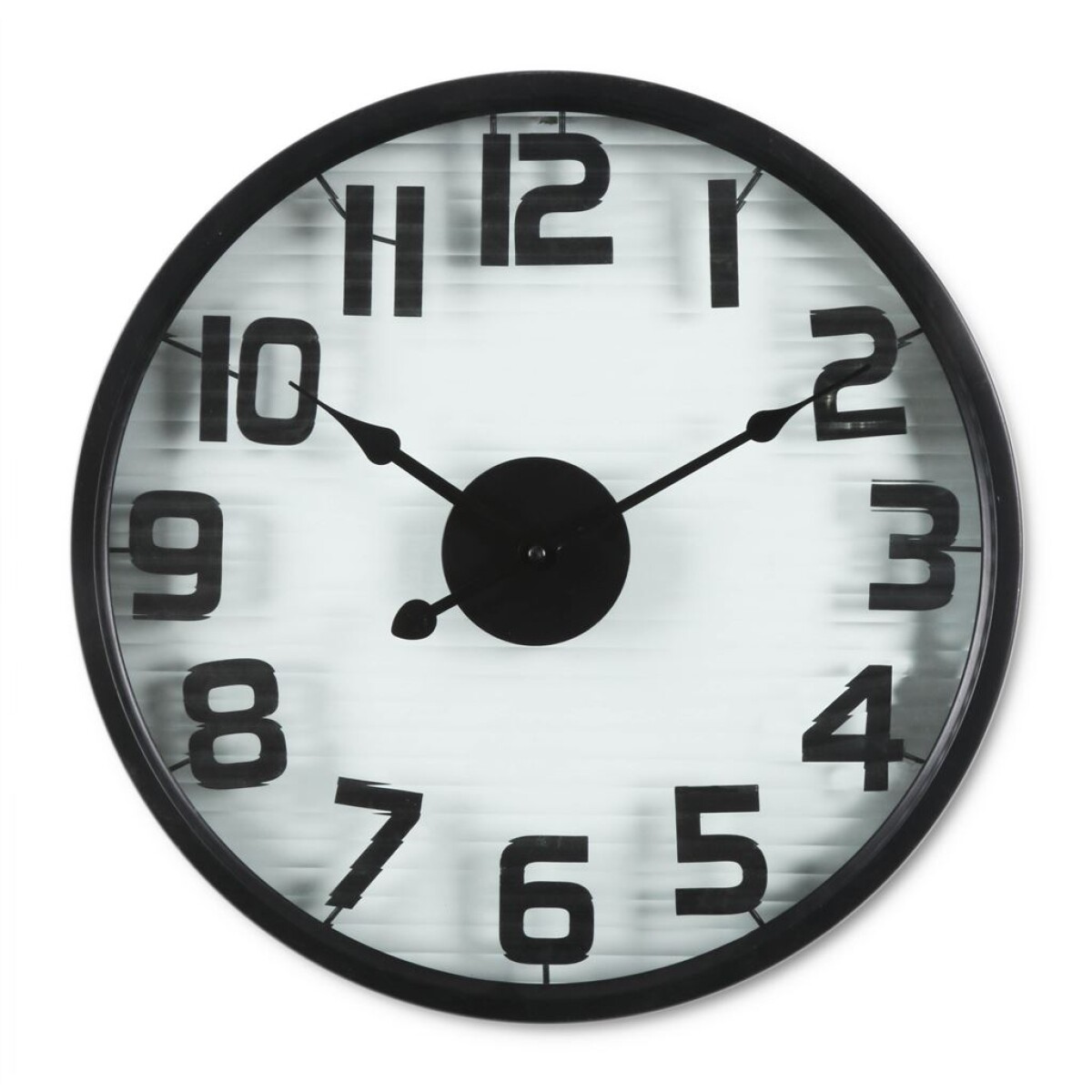 RELOJ DE PARED HIERRO D40X3.5CM CLASICO 