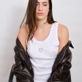 Imagen de Musculosa de Rib Roma Blanco
