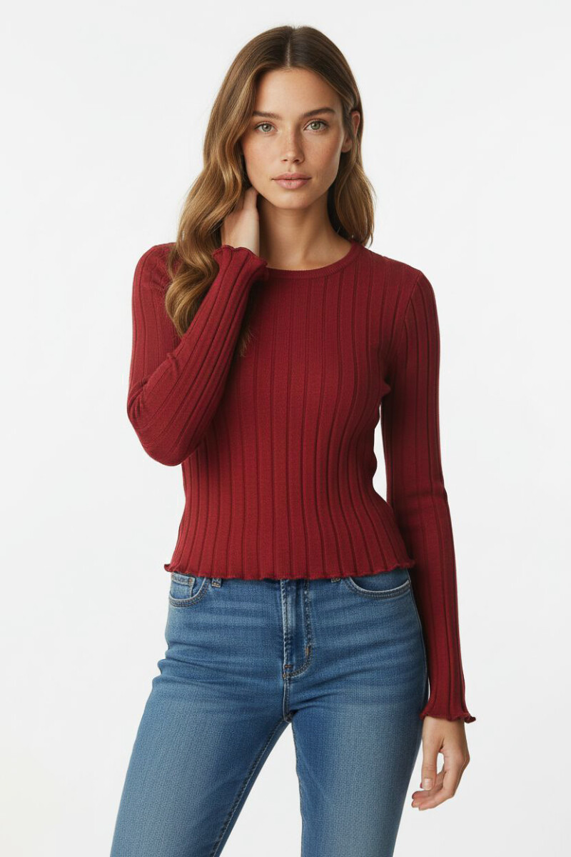 Remera Bali - Bordeaux 