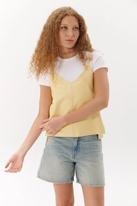 Blusa Cuero Rocio