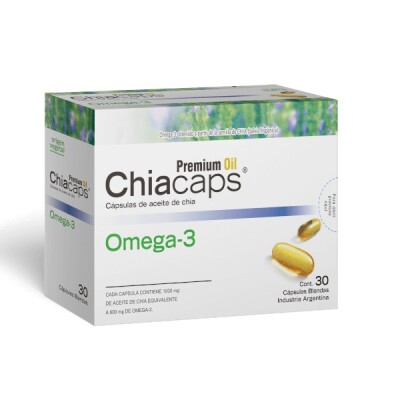 Chiacaps Omega-3 30 Cápsulas Chiacaps Omega-3 30 Cápsulas