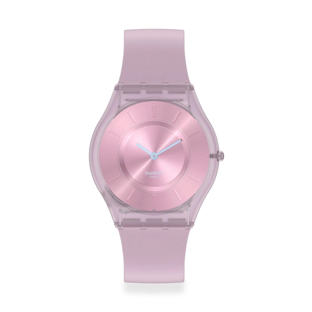 Reloj Swatch Sweet Pink Ss08v100 De Silicona Rosa Para Mujer 