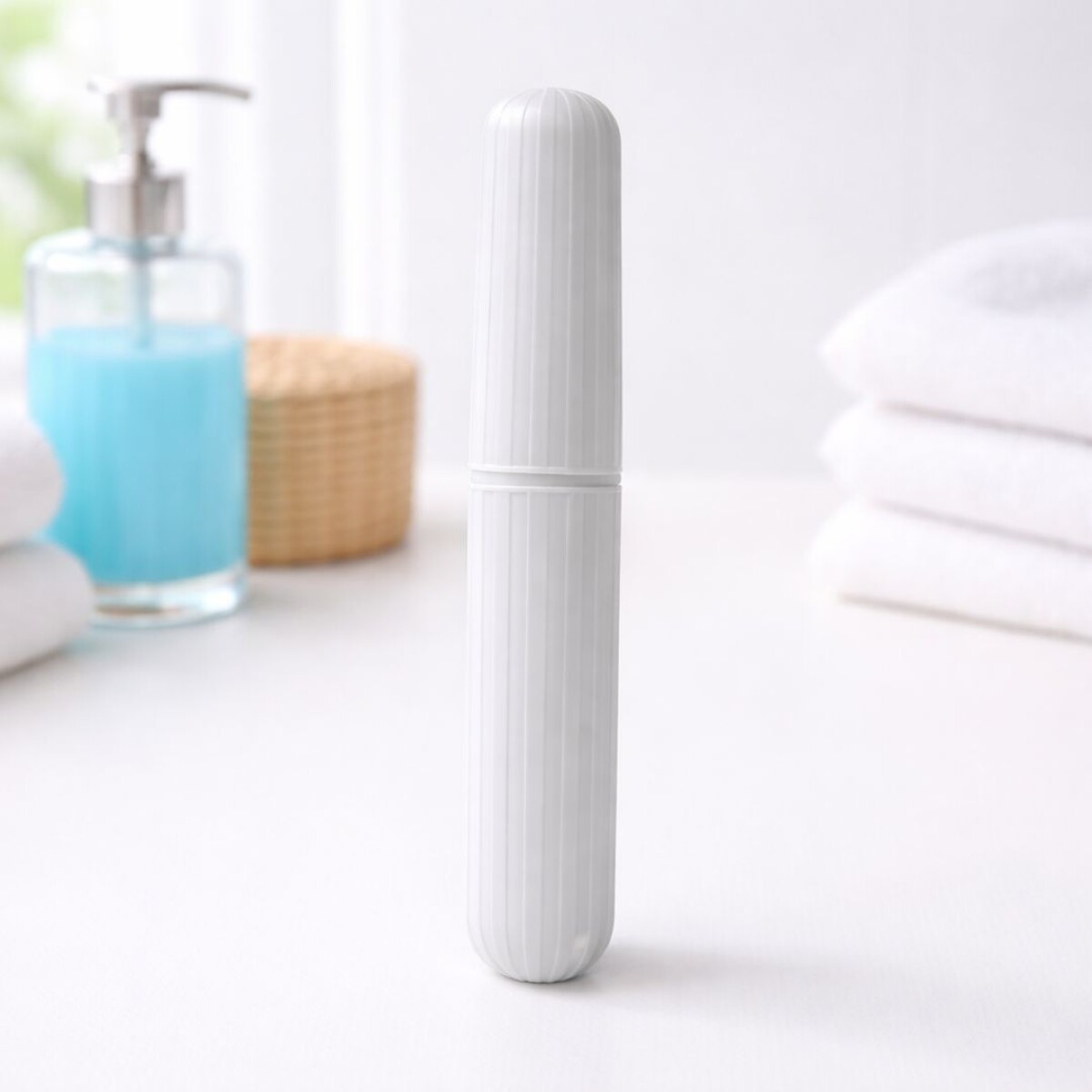 ESTUCHE PARA CEPILLO Y PASTA DE DIENTES 4X21,5CM 