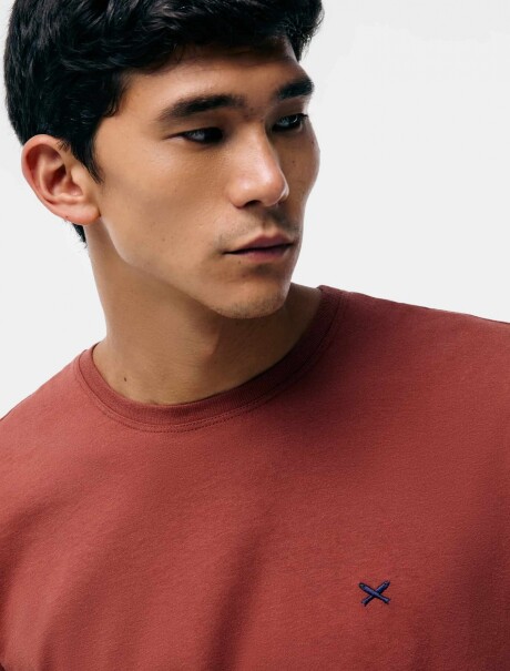 CAMISETA BÁSICA UNISSEX ROJO