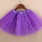 TUTU 30 cm con Brillos y Luz Lila