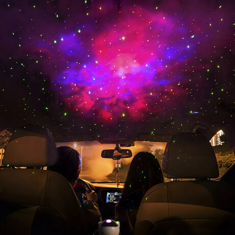Lámpara Astronauta Proyector De Estrellas 360° Galaxia Aurora Nebulosa Blanco