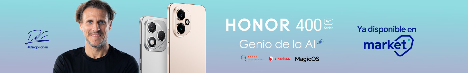 LANZAMIENTO HONOR 400