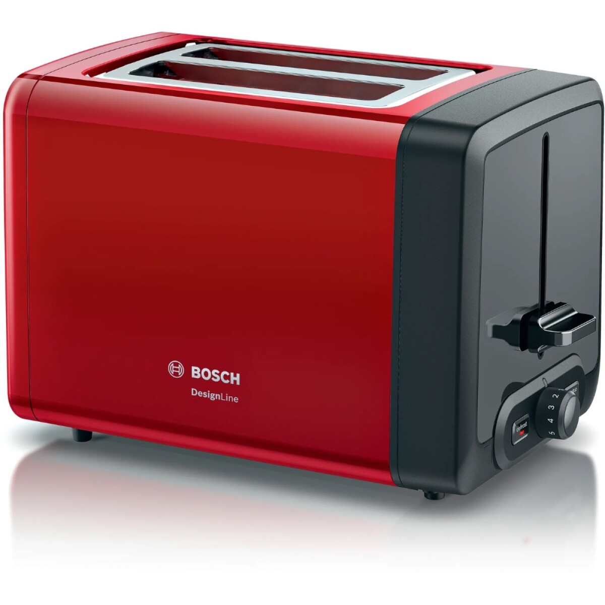 Tostador Bosch TAT4P424 DesignLine Rojo - ROJO 