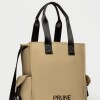 Shopper Flight en nylon Taupe