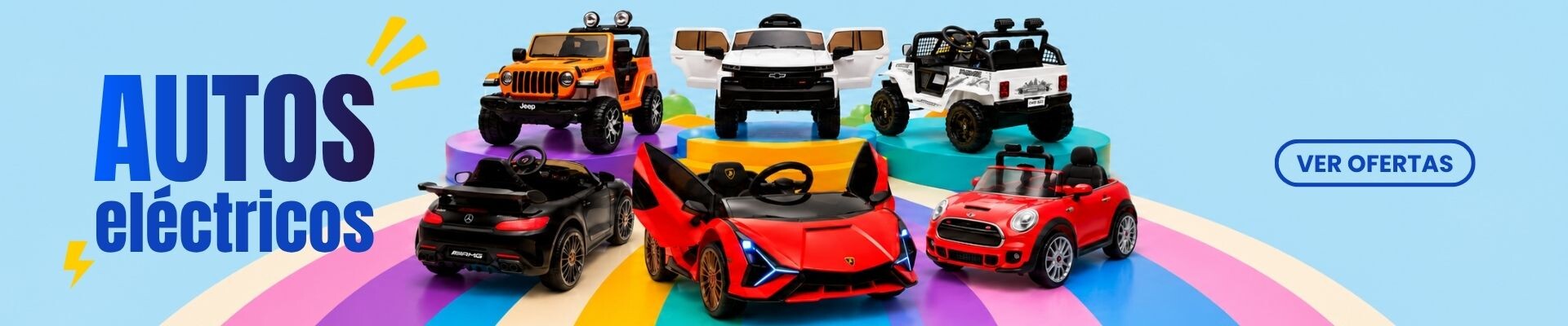 ¡AUTOS ELÉCTRICOS PARA NIÑOS!
