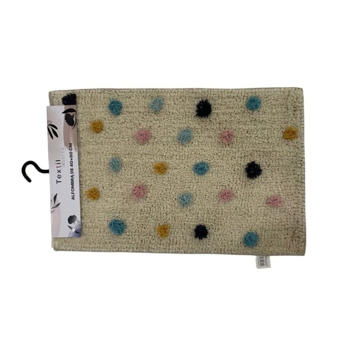 ALFOMBRA RECT POP 40X60CM PUNTOS 