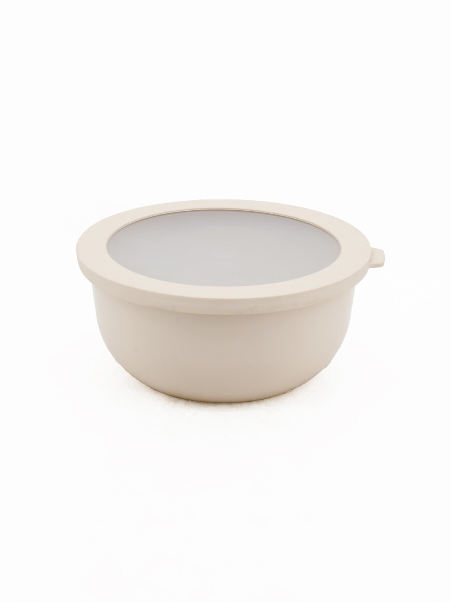 CONTENEDOR CIERRE HERMETICO - BEIGE (V) 