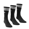 Medias High Crew Sock Unisex Negro