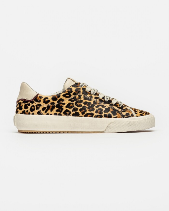 Sneaker Faith En Pelo Animal Print