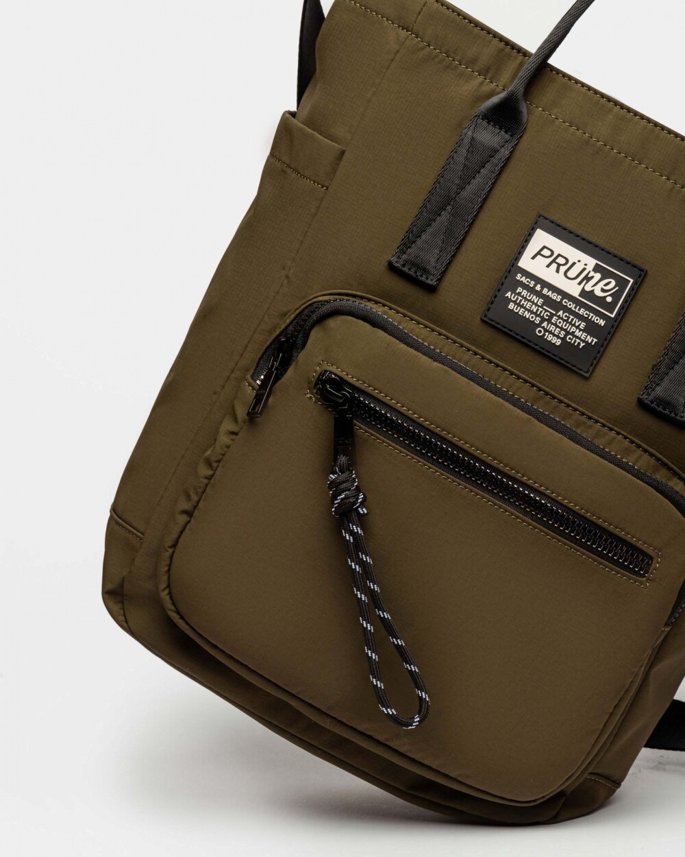 Bolso Al Hombro Forest en Nylon Verde