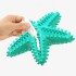 Juguete Perro Dental Morder Higiene Estrella Marina Flotante Color Variante Verde Agua
