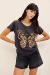 REMERA LUNE FLY Gris Oscuro