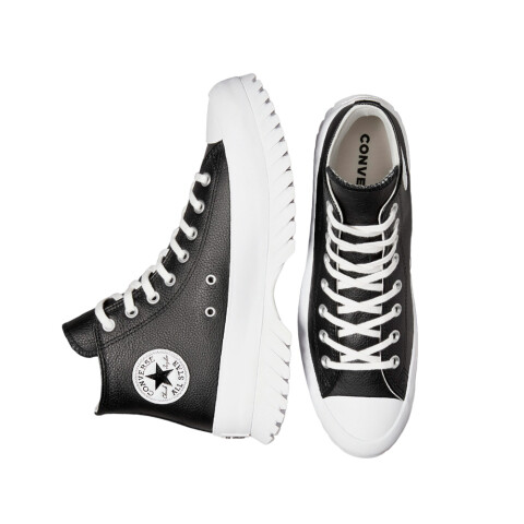 CONVERSE CTAS LUGGES LEATHER 2.0 HI Black/white