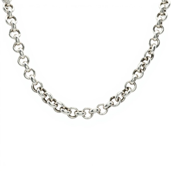 Cadena Rolo - Plata 925 - Sin Piedra - CD3422 sinpiedra