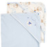 Set x2 toallas carters PREMIUM celeste