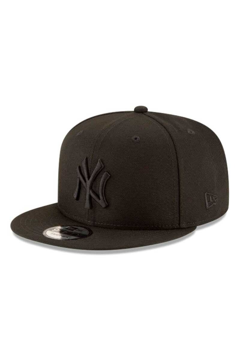 GORRO PLANO NEW ERA NY NEGRO 