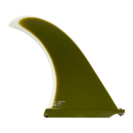 Quilla Captain Fin JJ Wessels 9.75'' Pivot SINGLE FIN -Green Quilla Captain Fin JJ Wessels 9.75'' Pivot SINGLE FIN -Green