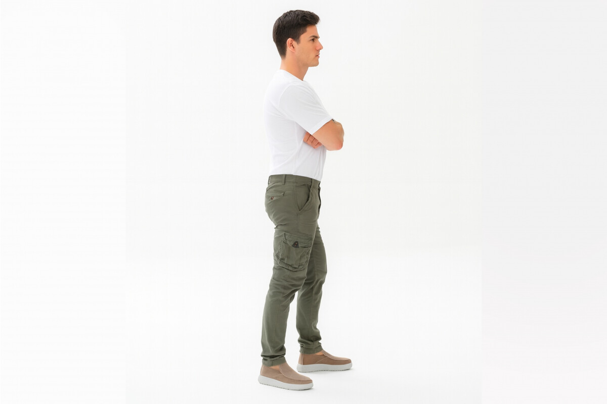 PANTALON CARGO EPSILON S/TAPA Verde
