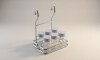 Soporte para especias 2317 c/ 6 potes Soporte Para Especias 2317 C/ 6 Potes