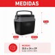 Conservadora térmica 12 lts NEGRO