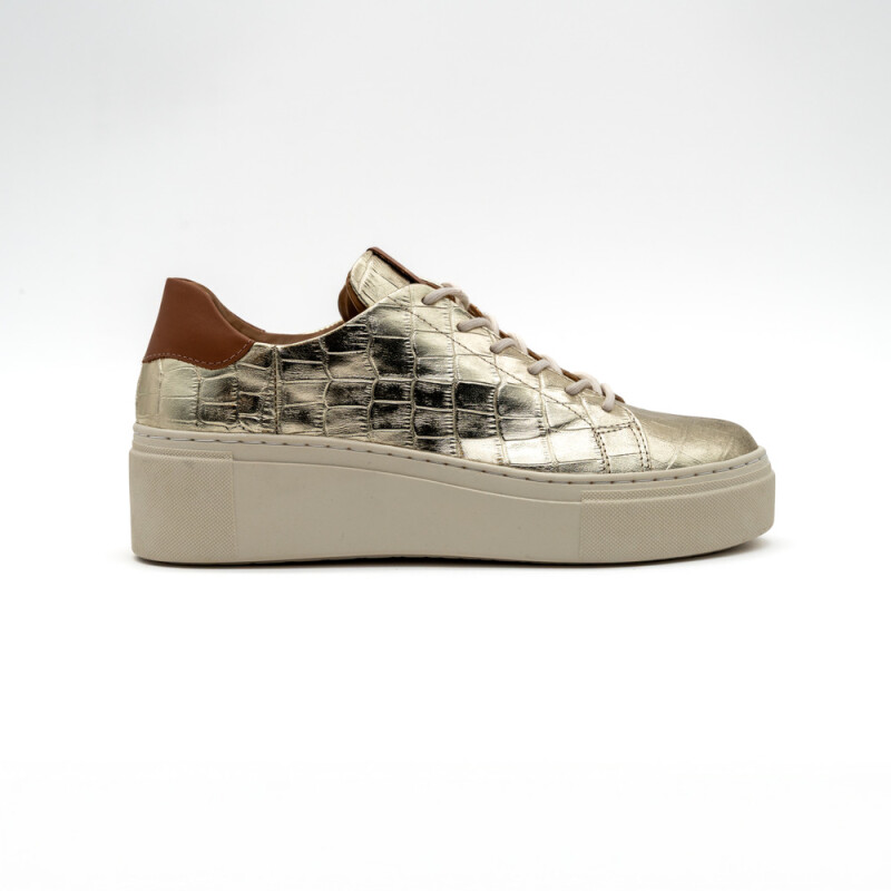 Mocasín CROCO CR SILVER SILVER