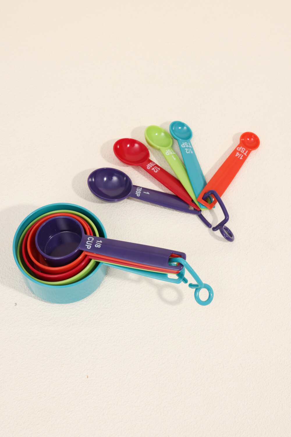 Menaje Utensillos Cucharas De Medida, Set 10un. Color Unico