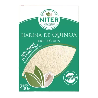 Harina de quinoa Niter 500gr. Harina De Quinoa Niter 500g