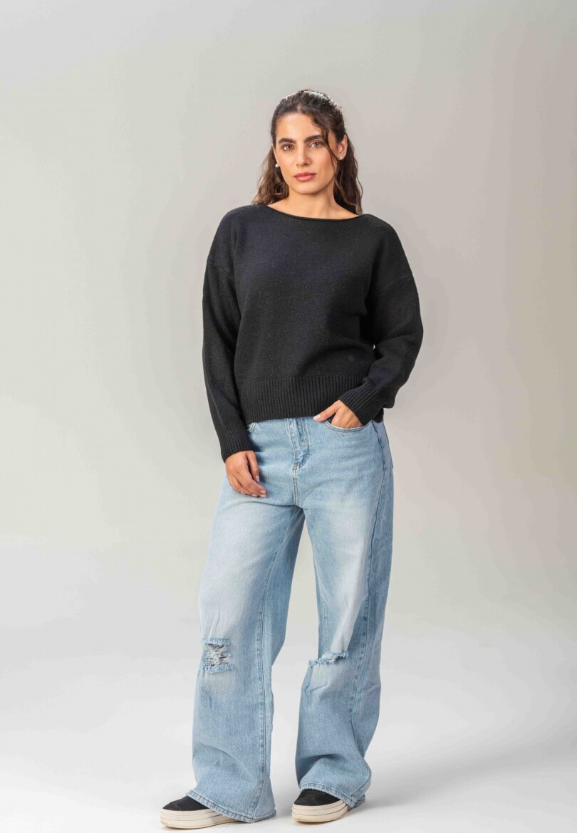 Sweater Presencia Negro