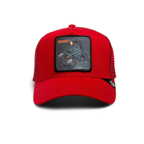 Gorro Cap Goorin The Deadly Scorpion Rojo