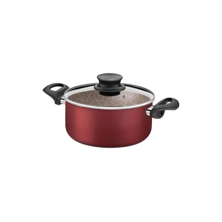 OLLA TRAMONTINA PARIS 26CM 6.3 LITROS BORDO