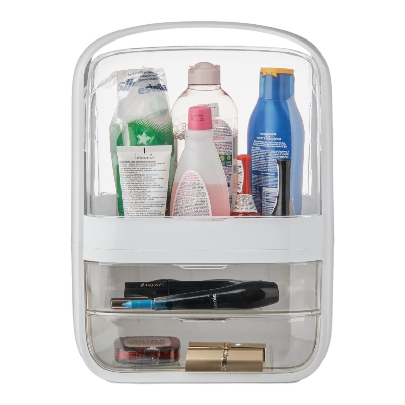 Organizador Cosmeticos 26cm X 18 Cmx 36 Cm Sin Color